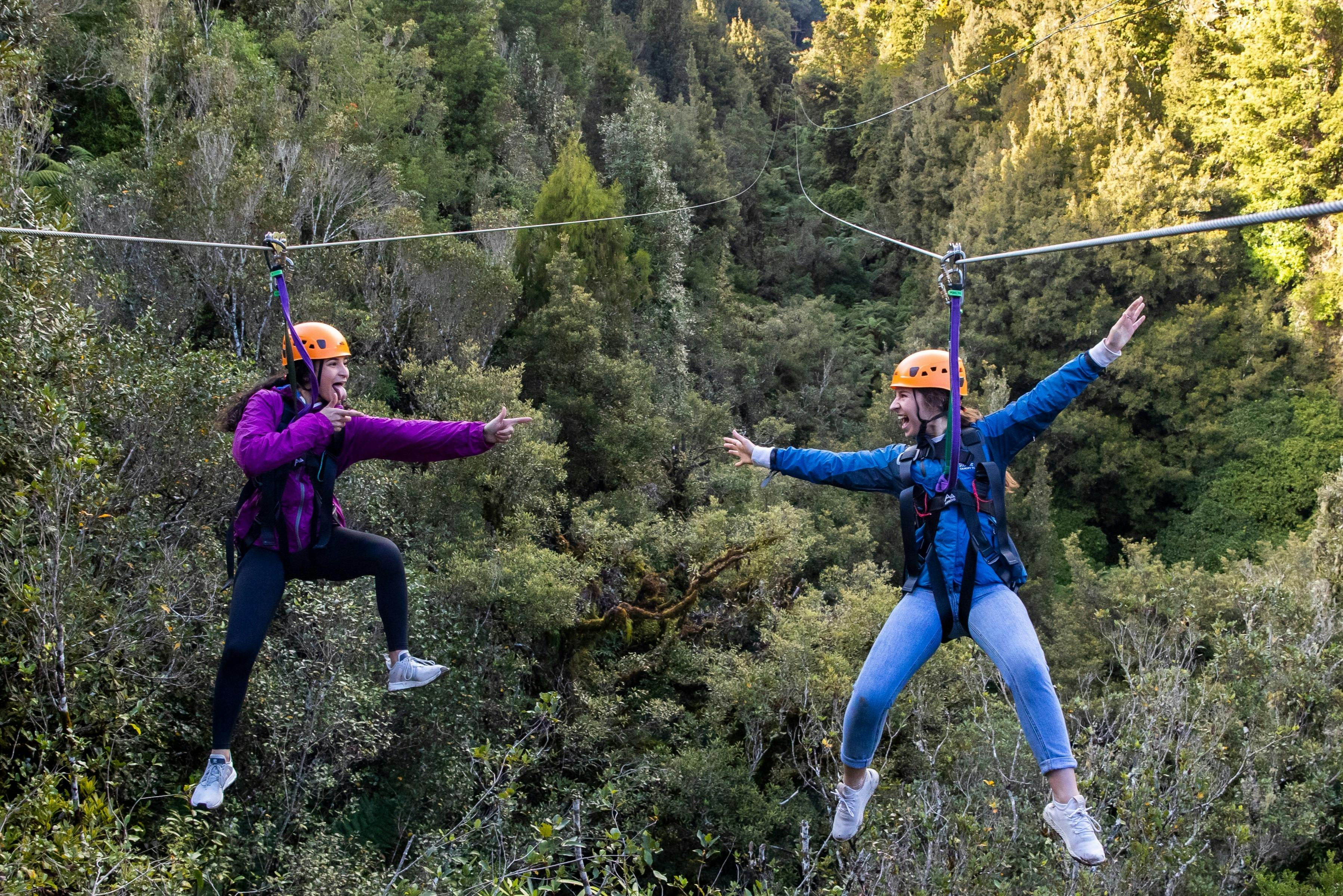 Rotorua: Guided Zipline Adventure + Hotel Transfer - Photo 1 of 8